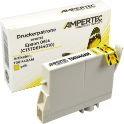 Kompatible Tinte ersetzt Epson C13T061440 yellow
