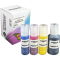 4 kompatible Nachfülltinten ersetzt Epson C13T06B140-440 113 Multipack KCMY