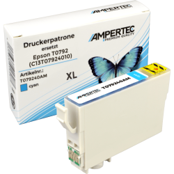Kompatible Tinte ersetzt Epson C13T079240 cyan