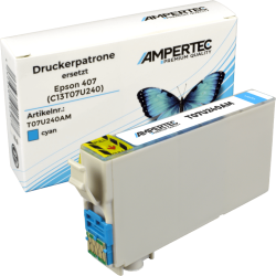 Kompatible Tinte ersetzt Epson C13T07U240 407 cyan