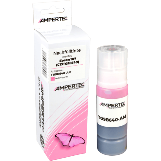 Kompatible Nachfülltinte ersetzt Epson C13T09B640 light magenta 107