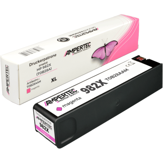 Kompatible Tinte ersetzt HP T0B28A 982X magenta
