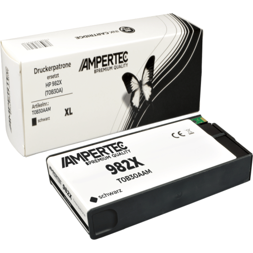 Kompatible Tinte ersetzt HP T0B30A 982X schwarz