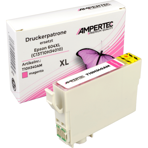 Kompatible Tinte ersetzt Epson C13T10H340 604XL magenta