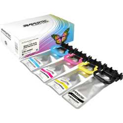 4 Ampertec Tinten ersetzt Epson C13T11D140-440 Multipack...