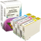 3 Ampertec Tinten ersetzt Epson C13T130640 Multipack CMY