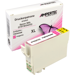 Kompatible Tinte ersetzt Epson C13T181340 18XL magenta