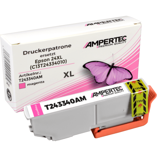 Kompatible Tinte ersetzt Epson C13T243340 24XL magenta