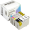 4 Ampertec Tinten ersetzt Epson C13T271540+K 27XL Multipack KCMY