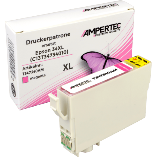 Kompatible Tinte ersetzt Epson C13T347340 34XL magenta