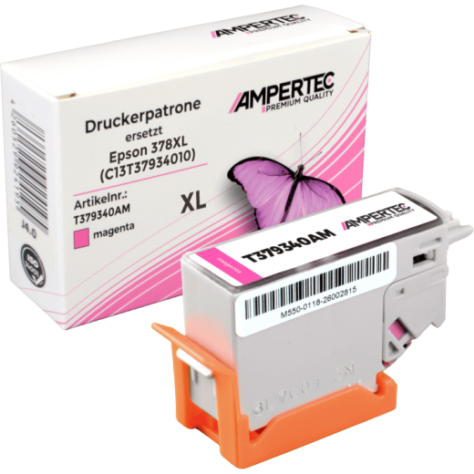 Kompatible Tinte ersetzt Epson C13T379340 378XL magenta