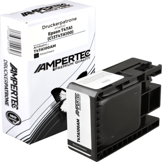Kompatible Tinte ersetzt Epson C13T47A100 T47A1 photo black