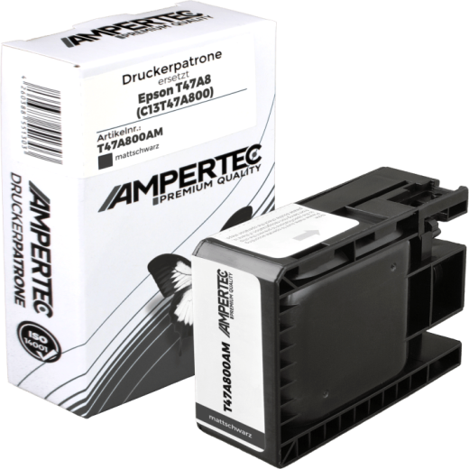 Kompatible Tinte ersetzt Epson C13T47A800 T47A8 matte black