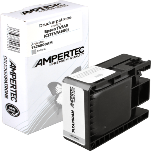 Kompatible Tinte ersetzt Epson C13T47A900 T47A9 light gray