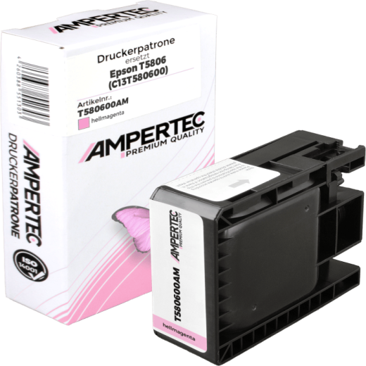 Kompatible Tinte ersetzt Epson C13T580600 foto magenta