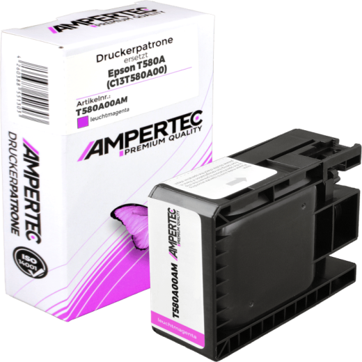 Kompatible Tinte ersetzt Epson C13T580A00 vivid magenta