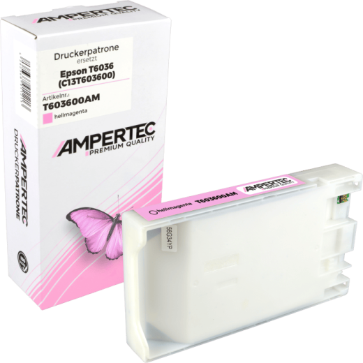 Kompatible Tinte ersetzt Epson C13T603600 T6036 vivid light magenta