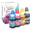 4 kompatible Nachfülltinten ersetzt Epson C13T664640 T6646 4-farbig