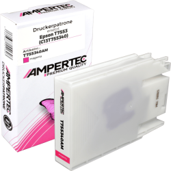 Kompatible Tinte ersetzt Epson C13T755340 magenta