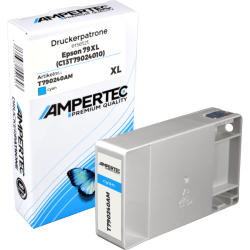 Kompatible Tinte ersetzt Epson C13T790240 cyan T7902