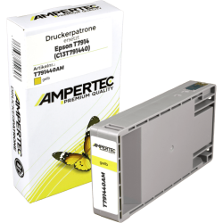 Kompatible Tinte ersetzt Epson C13T791440 yellow T7914