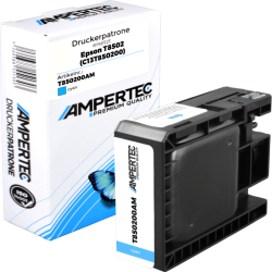 Kompatible Tinte ersetzt Epson C13T850200 cyan