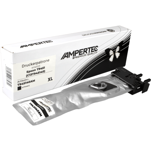 Kompatible Tinte ersetzt Epson C13T945140 T9451 black XL