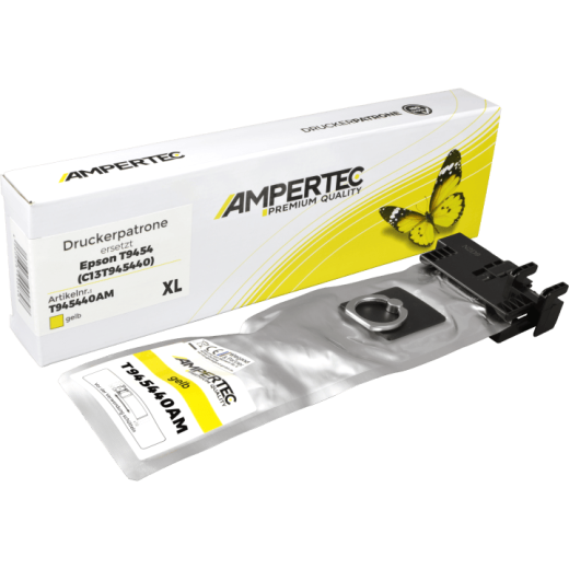 Kompatible Tinte ersetzt Epson C13T945440 T9454 yellow XL
