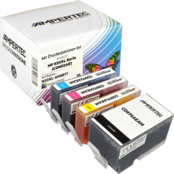4 Kompatible Tinten ersetzt HP C2N92AE 920XL Multipack KCMY