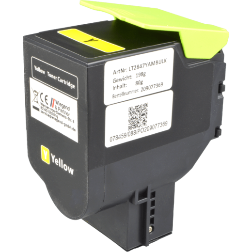 Ampertec Toner ersetzt Toshiba T-FC338EY-R yellow