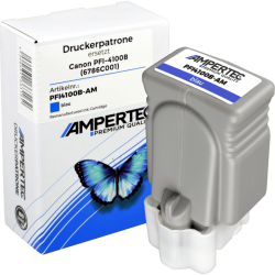 Kompatible Tinte ersetzt Canon 6786C001 PFI-4100B blue