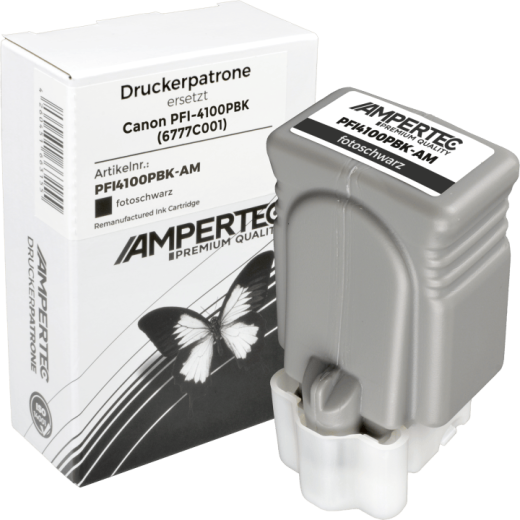 Kompatible Tinte ersetzt Canon 6777C001 PFI-4100PBK photo black