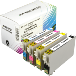 4 Kompatible Tinten ersetzt Epson C13T358640 35 Multipack...
