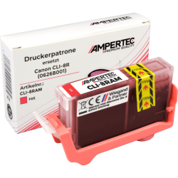 Kompatible Tinte ersetzt Canon 0626B001 CLI-8R rot