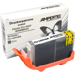 Kompatible Tinte ersetzt Canon 6390B001 CLI-42GY grau