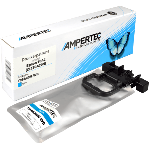 Kompatible Tinte ersetzt Epson C13T05A20N T05A2 cyan
