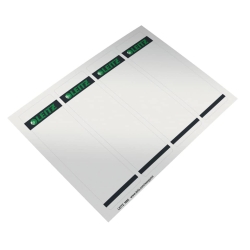 1685 PC-beschriftbare Rückenschilder - Papier,...