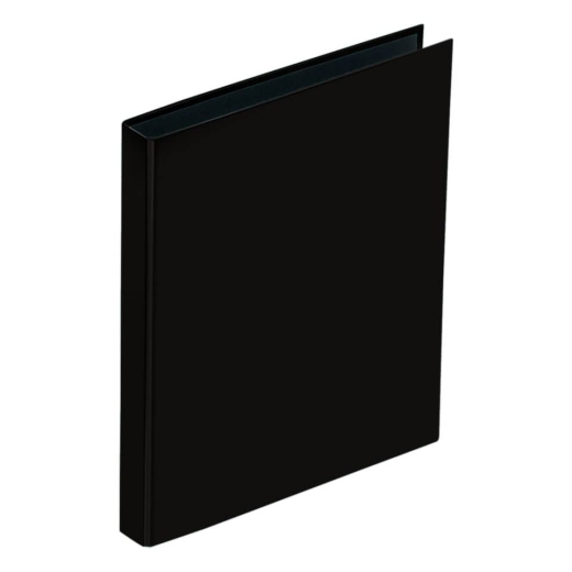 Ringbuch Basic Colours - A4, 4-Ring, Ring-Ø 25mm, schwarz