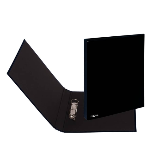 Ringbuch Basic Colours - A4, 2-Ring, Ring-Ø 20mm, schwarz