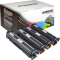 4 Kompatible Toner ersetzt Canon 075H Multipack KCMY