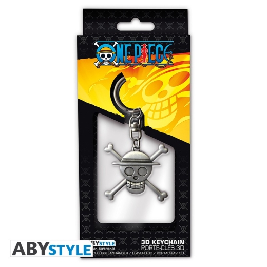 ONE PIECE 3D Schlüsselanhänger Skull Luffy