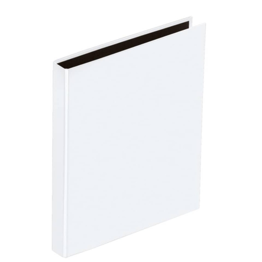 Ringbuch Basic Colours - A5, 2-Bügel-Mechanik, Ring-Ø 20mm, weiß