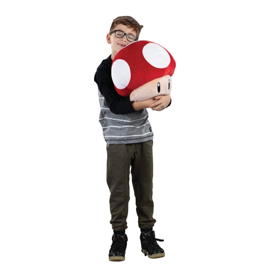 Nintendo Plüsch T12955 Mario Kart Red Mushroom