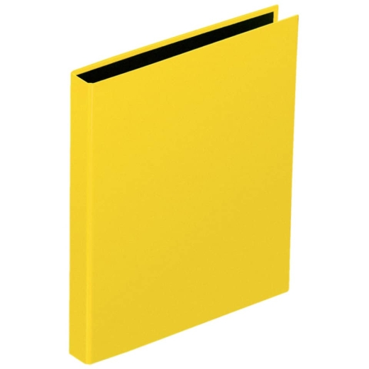 Ringbuch Basic Colours - A5, 4-Ring, Ring-Ø 25mm, gelb