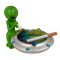 Alien mit Joint Aschenbecher