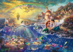 Disney Arielle 1000 Teile Puzzle Thomas Kinkade