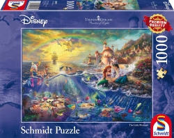 Disney Arielle 1000 Teile Puzzle Thomas Kinkade
