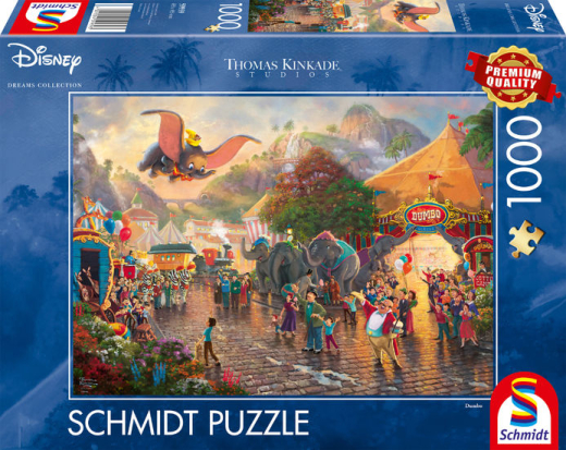 Disney Dumbo 1000 Teile Puzzle Thomas Kinkade