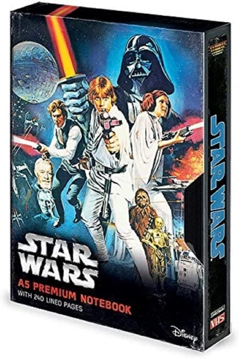 Star Wars Eine neue Hoffnung VHS Premium Notizbuch