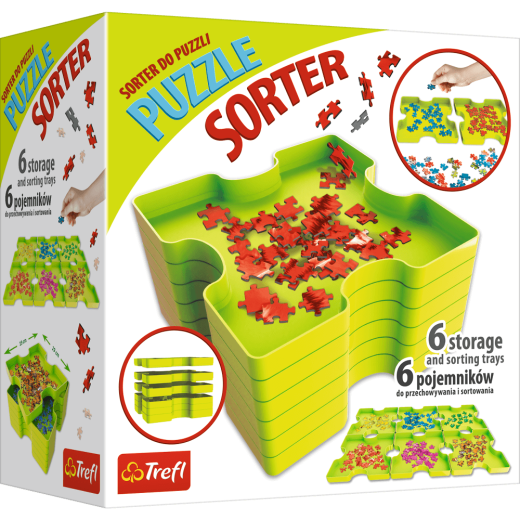 Puzzle Sortierer 6 Boxen